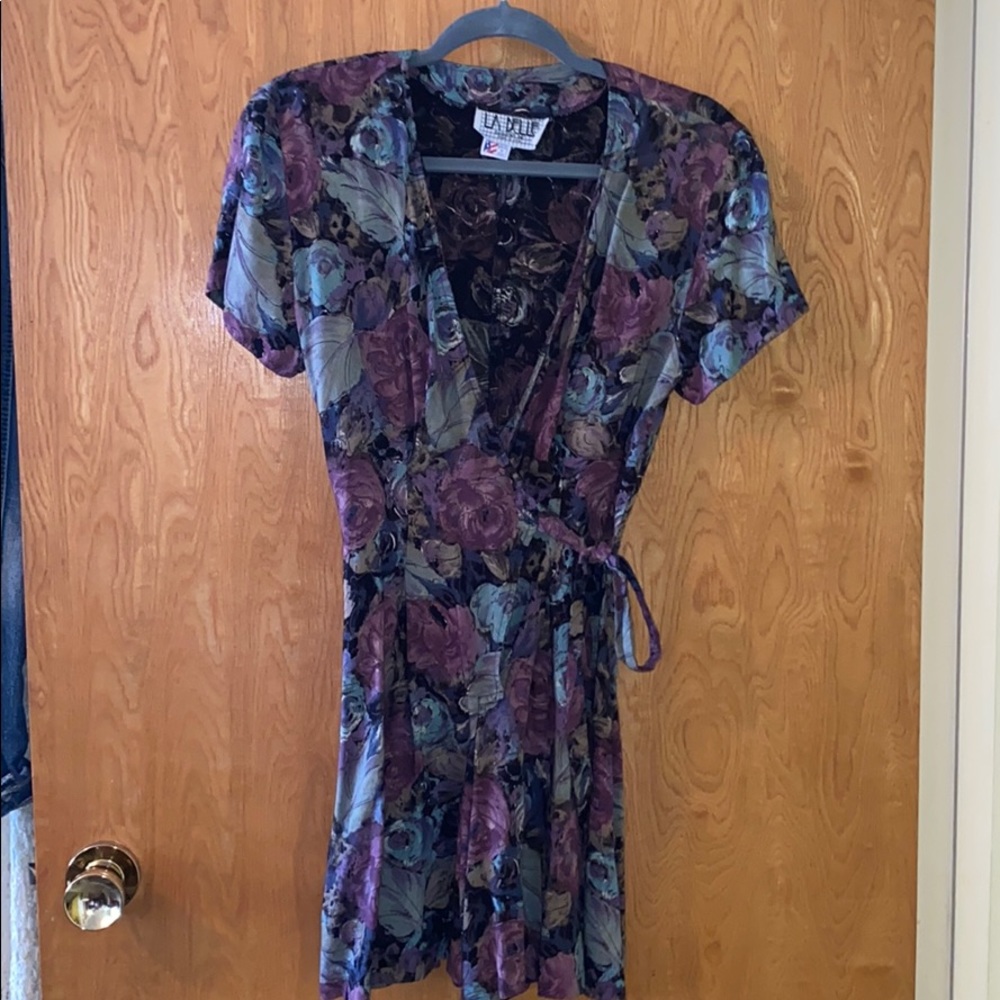 1990s Vintage Floral Romper S